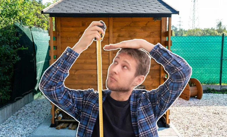 Seules les constructions de moins de 5 m² de surface au sol sont exemptées. Photo d'illustration non contractuelle.