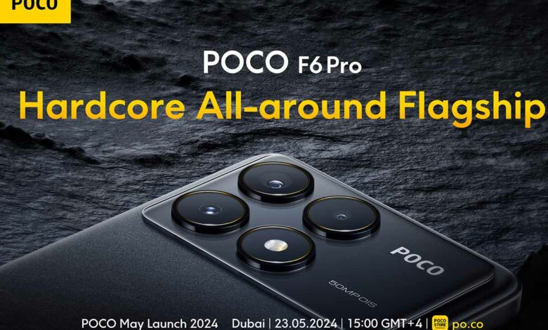 Le tout dernier modèle POCO F6 Pro est bientôt disponible.