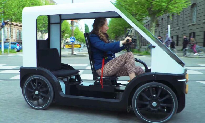 Pour une mobilité accrue en ville, Karbikes à développé un vélo cargo électrique.