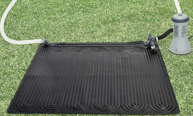 Ce tapis solaire pour chauffer votre piscine est en promotion actuellement.