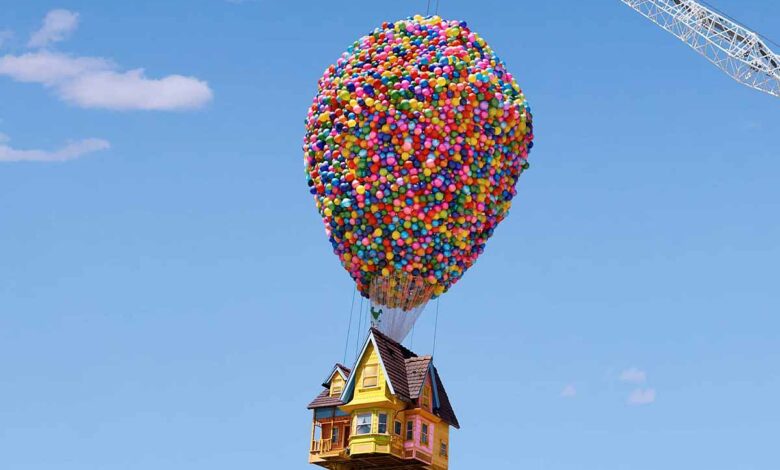 Une reproduction de la maison du célèbre film d'animation "La Haut" est sur Airbnb.