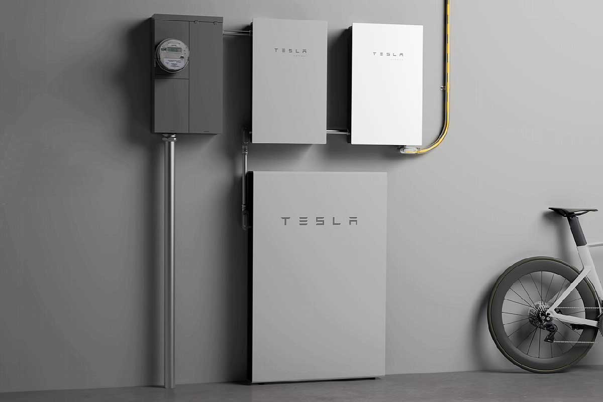 Des batteries électriques Tesla Powerwall 2.