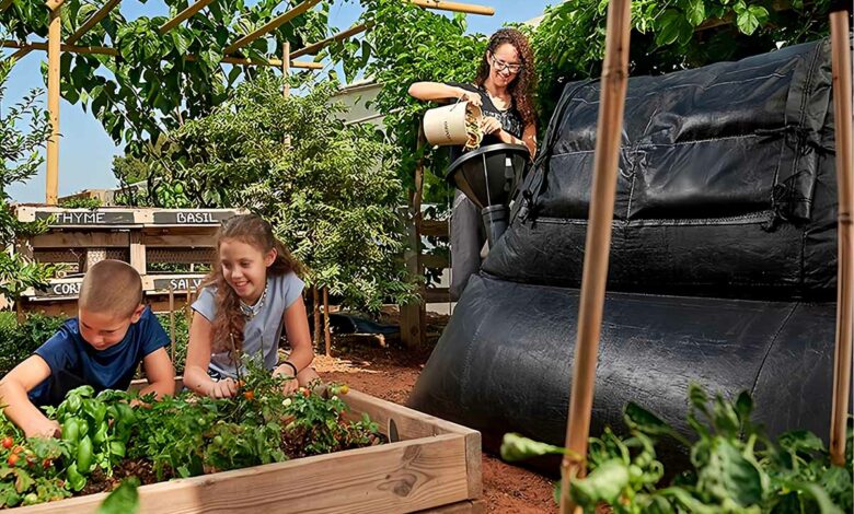 Le biodigesteur HomeBiogas produit du gaz et du fertilisant à partir de vos biodéchets.