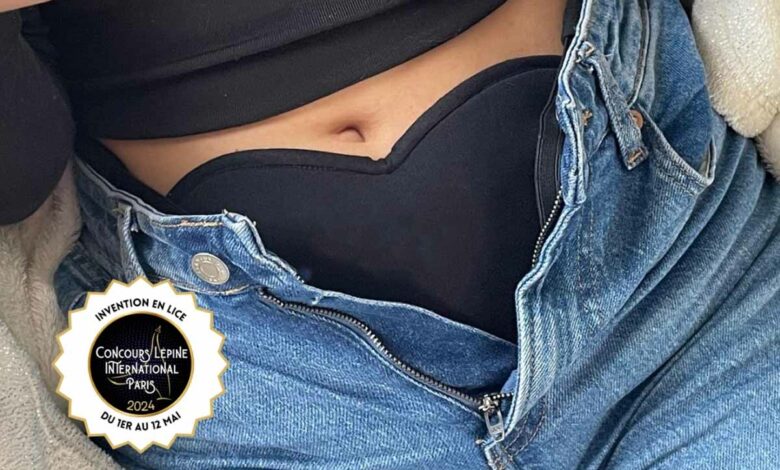 La ceinture bouillotte Bellydoo pour soulager les douleurs menstruelles a remporté une médaille de bronze au concours Lépine 2024.