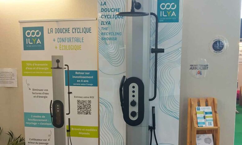 La douche cyclique de Ilya présentée lors du concours Lépine.