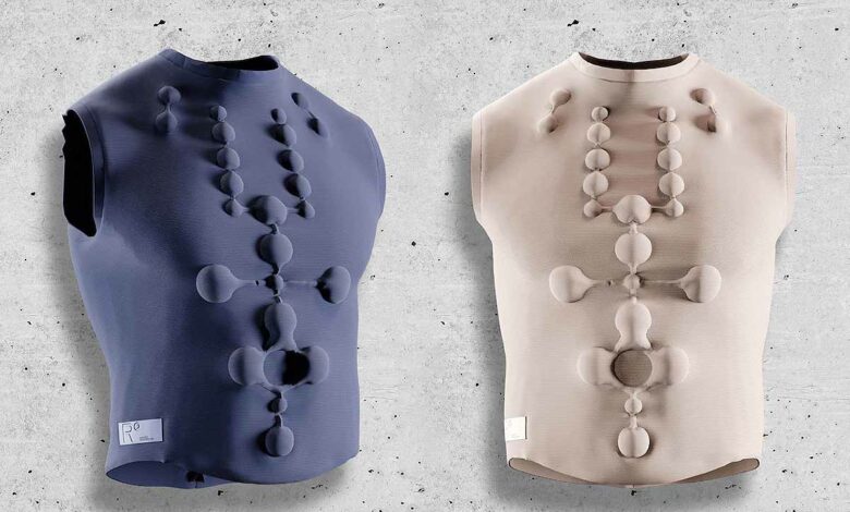 Ce gilet de massage par acupression vient de remporter le RIMOWA Design Prize 2024.