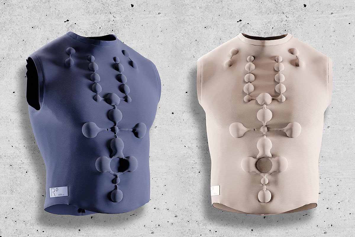 Ce gilet de massage par acupression vient de remporter le RIMOWA Design Prize 2024.