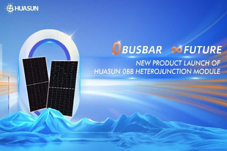 Huasun présente ses modules solaires à hétérojonction 0BB dotés de la technologie de pointe Zero Busbar
