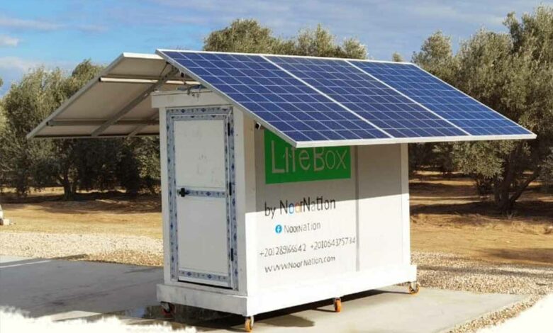 L'une des premières Life Box mise en service.
