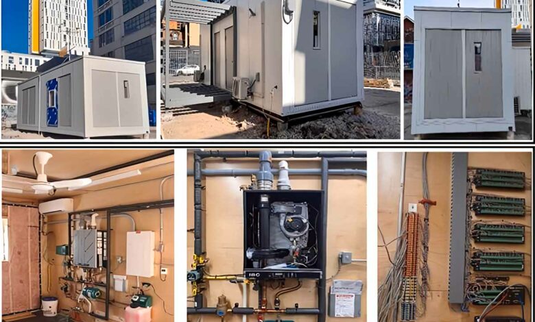 Le laboratoire BeTOP et le système énergetique hybride des chercheurs de l'université de Toronto.