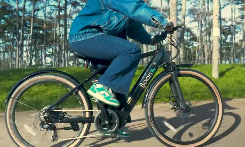 Le vélo à hydrogène HubUR : BOON H2