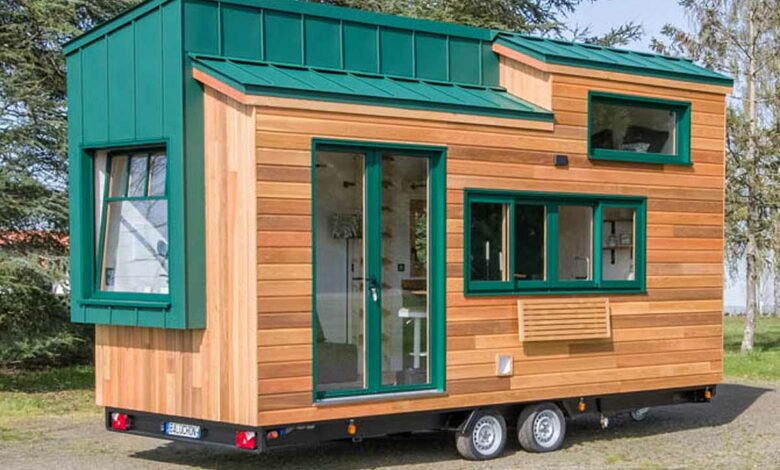 Le dernier modèle de tiny house de Baluchon, la Mirasol.