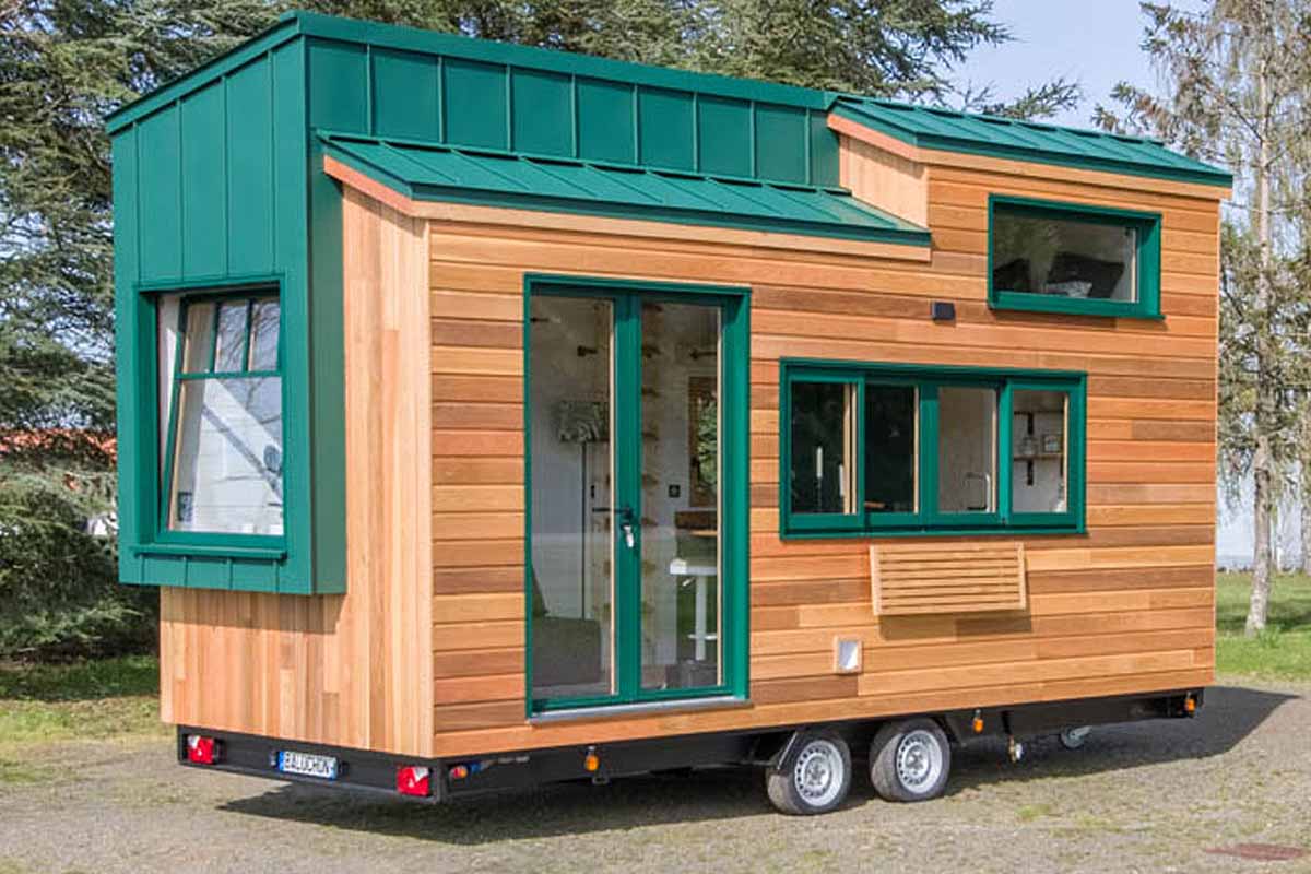 Le dernier modèle de tiny house de Baluchon, la Mirasol.