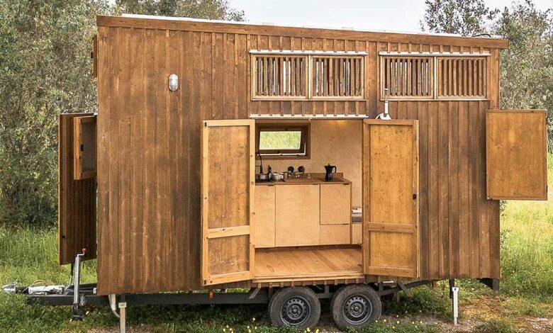 Une superbe tiny house réalisée par Madeiguincho.