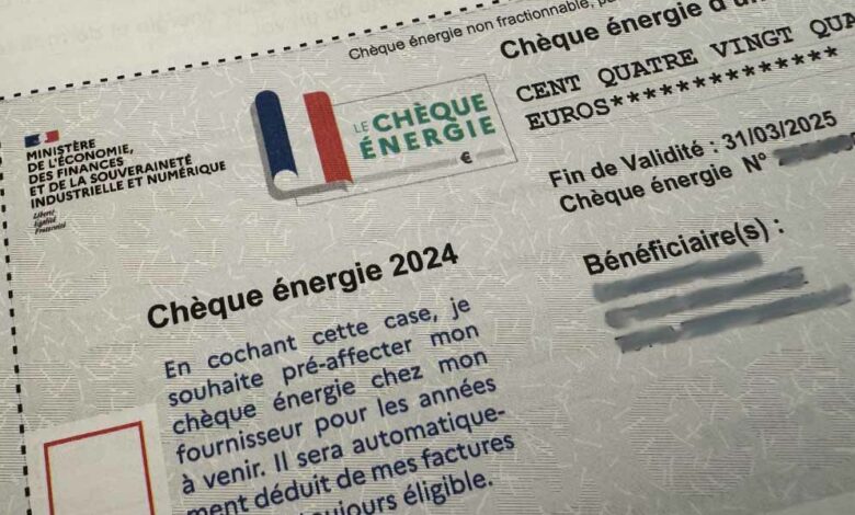 Que faire si vous n'avez pas reçu votre chèque énergie ?