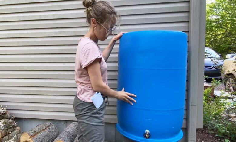 Comment fabriquer rapidement et facilement un récupérateur d'eau de pluie ? Crédit photo : OBV Charlevoix-Montmorency (capture d'écran vidéo YouTube)