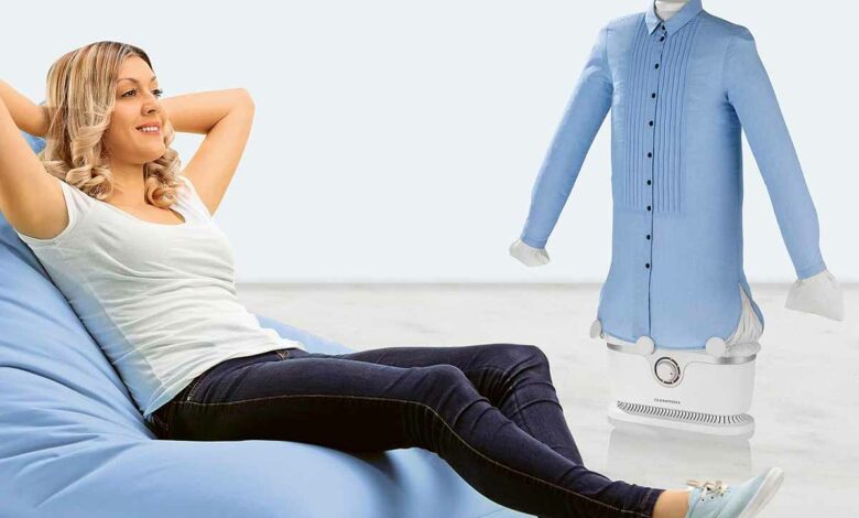 Soyez plus serein(e) avec un mannequin de repassage pour des vêtements sans plis.