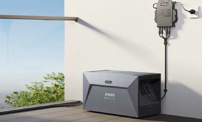 La batterie résidentielle Anker SOLIX Solarbank E1600.