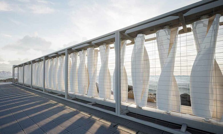 Des éoliennes très design créées par Joe Doucet et la société Airiva .
