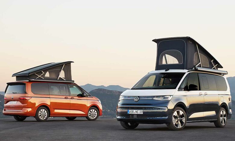 Le tout nouveau California T7 de Volkswagen.
