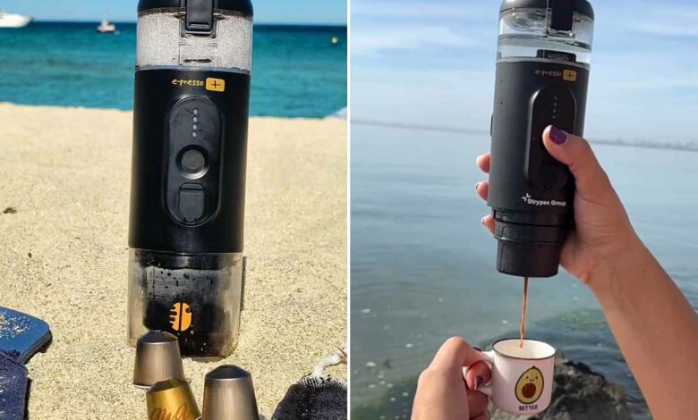 Une cafetière nomade pour profiter de sa boisson préférée n'importe où !
