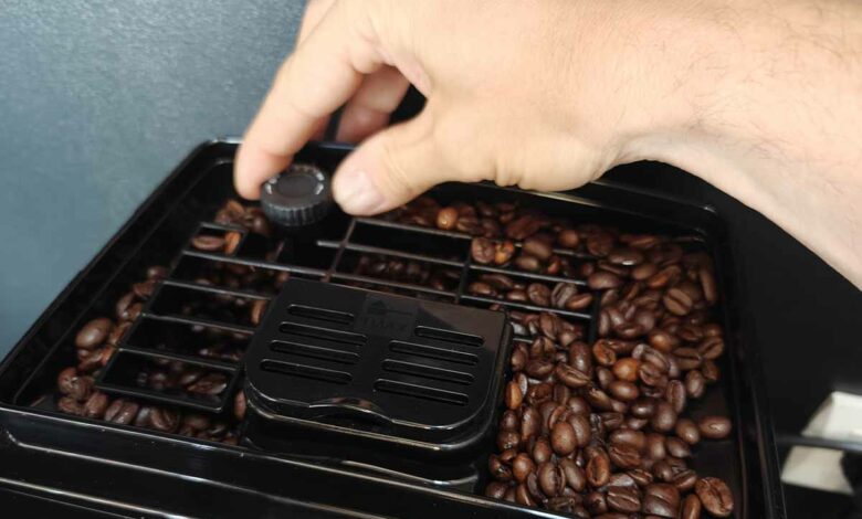 Réglage de la mouture pour le café.