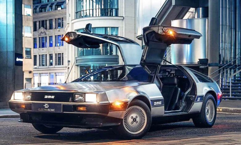 La célèbre DeLorean DMC-12 possède désormais un kit d'électrification.