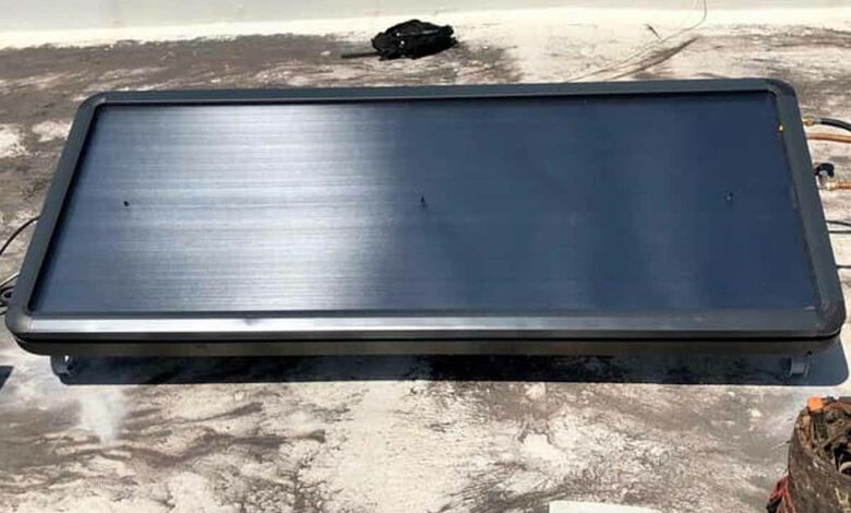 Un chauffe-eau solaire simple et facile à installer.