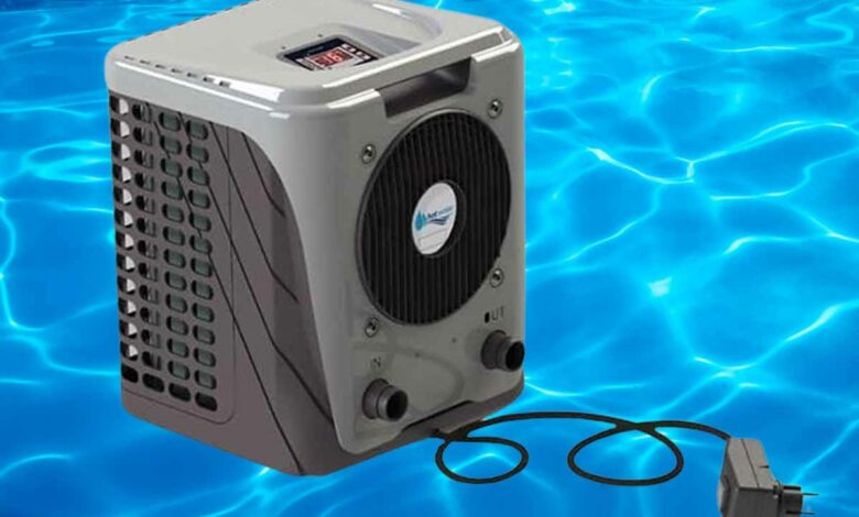 Une pompe à chaleur pour piscine en vente sur Amazon.
