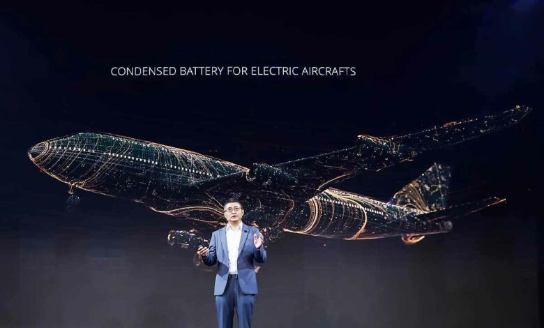 Des batteries haute densité pour les avions électriques.
