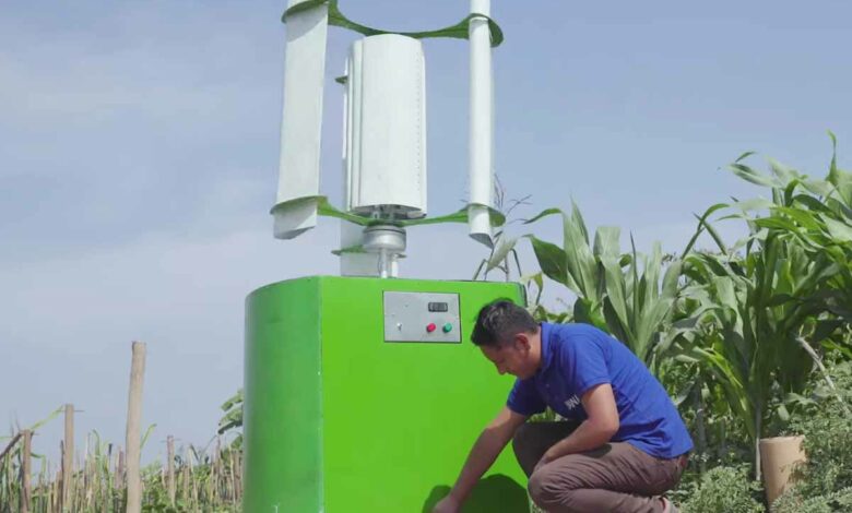 Un dispositif capable de produire de l'eau potable à partir de l'humidité de l'air.