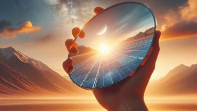 Un réflecteur solaire pour améliorer le rendement des panneaux photovoltaïques.