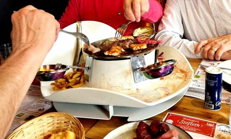 Une présentation des aliments conviviale.