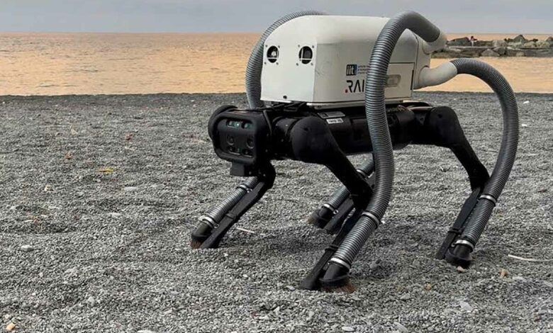 L'IIT a développé un robot aspirateur de mégots.