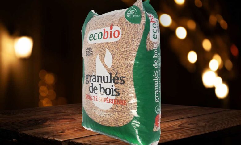Pellet 100 % résineux Ecobio sac de 15 kg