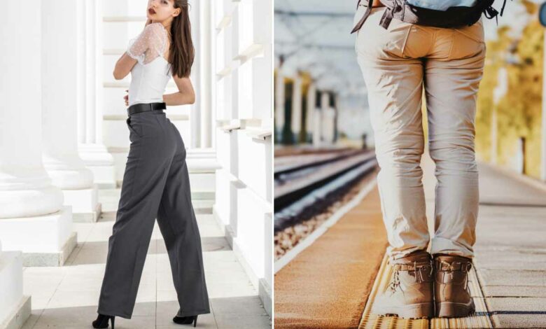 Les femmes ont lutté pour porter le pantalon.