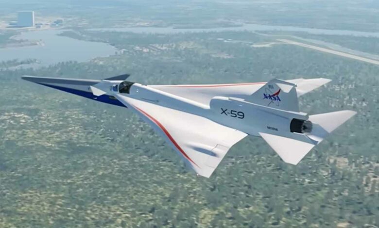 La NASA s'apprête à mener de nouveau essais sur le X 59.