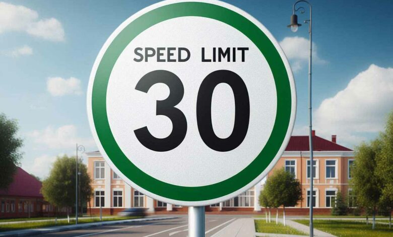 Un panneau de signalisation uniquement présent au Royaume Uni pour le moment, mais qui pourrait traverser les frontières.