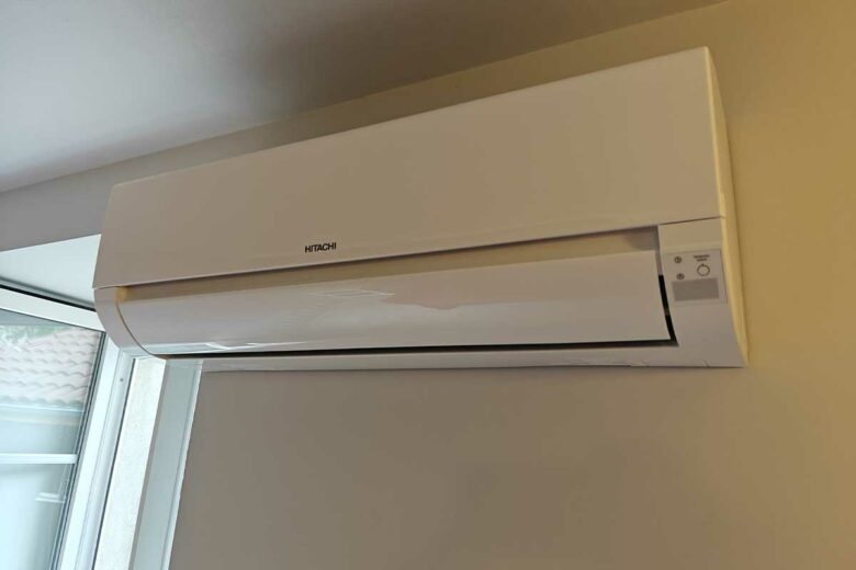 Une climatisation dans une maison.