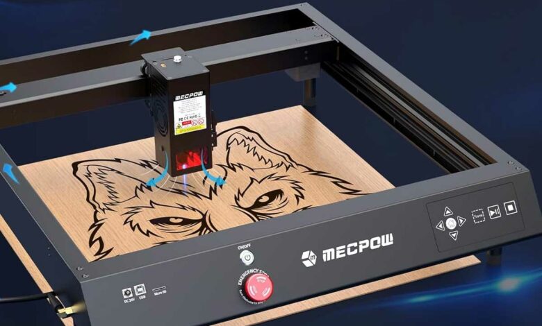 Mecpow X4 Machine à Graver Laser
