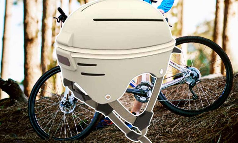Un casque qui peut servir d'antivol sera présenté au concours James Dyson cette année.