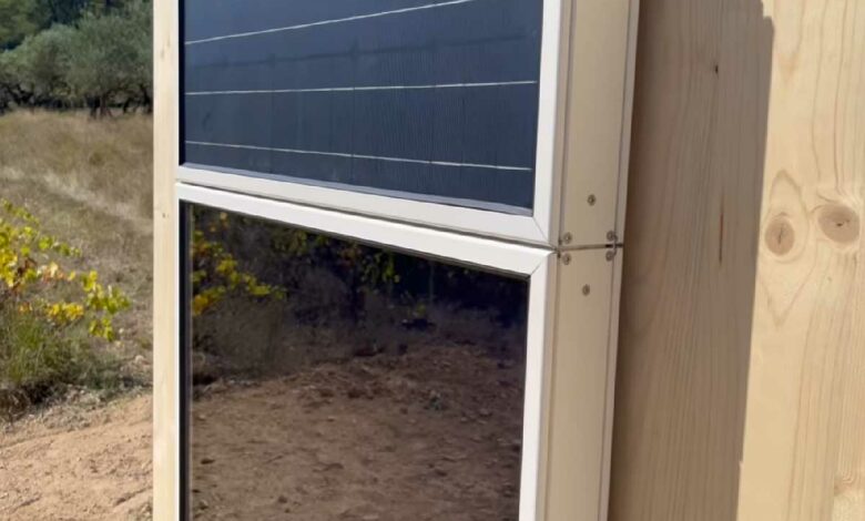 SUNAERO, un chauffage solaire qui produit gratuitement et de façon autonome, de la chaleur dans la maison.