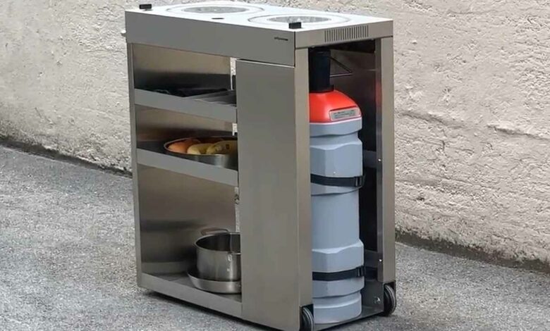 La cuisinière à hydrogène HydrogenCooker.