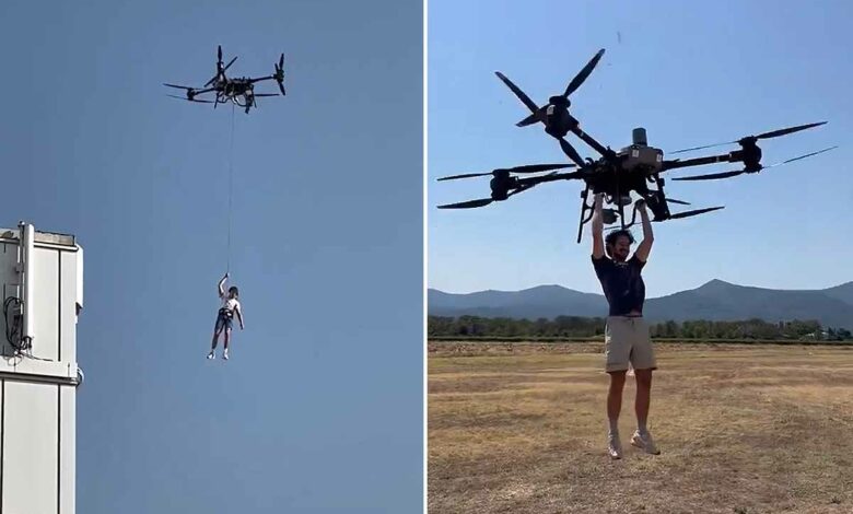 Ce drone pourrait sauver des vies lorsqu'il sera homologué.