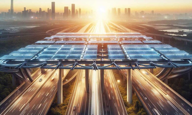 Une étude affirme que si l'on recouvrait les autoroutes de panneaux solaires, cela couvrirait 60 % des besoins en électricité à l'échelle mondiale.