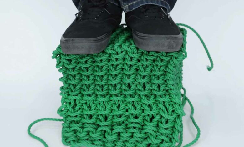 Une technique de tricot innovante.