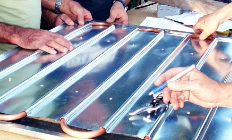 Comprendre le fonctionnement puis fabriquer un capteur solaire thermique.
