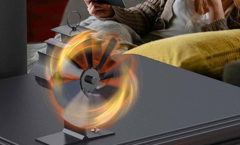 L'effet Peltier permet au ventilateur de fonctionner uniquement grâce à la chaleur du poêle.