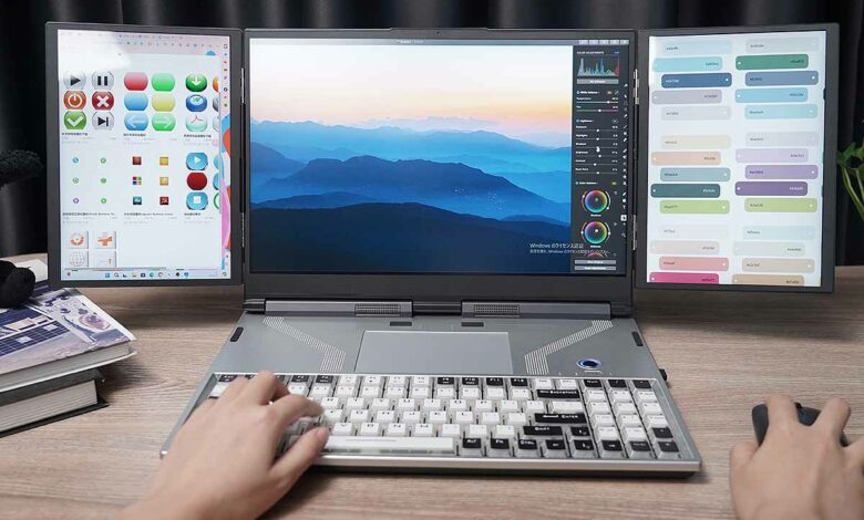 Qui n'a jamais rêvé d'avoir plusieurs écrans sur son portable ? TriMax Pro le propose !
