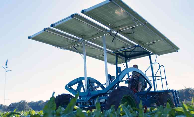 Un tracteur électrique solaire qui permet de s'affranchir des énergies fossiles.
